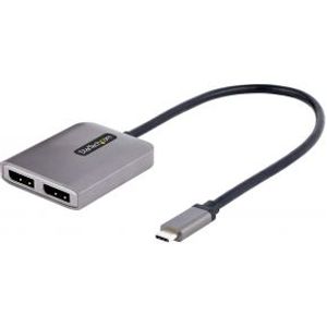 StarTech.com MST14CD122DP USB grafische adapter 4096 x 2160 Pixels Grijs