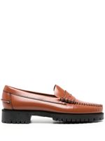 Sebago mocassins Dan en cuir à entaille penny - Marron