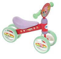 Peppa Pig Babydriewieler, 47 x 25 x 37 cm, max. 15 kg + 1 jaar, 3 lekvrije wielen, ergonomische zitting, stabiele structuur, kleurrijk design, fiets zonder pedalen (77758)
