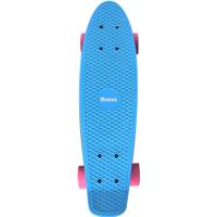 Move skateboard Old School Retro 57,5 cm aluminium lichtblauw