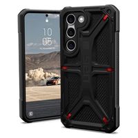 UAG Monarch Kevlar Samsung Galaxy S23+ 5G Hybride Hoesje - Zwart