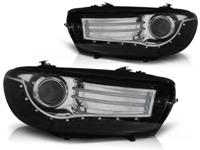 Tuning-Tec Koplampen met parkeerlicht voor VW SCIROCCO 08-04 14 ZWART LED