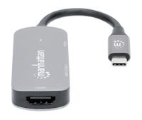 Manhattan USB-C auf HDMI 3-in-1 Docking-Konverter USB-C dockingstation Geschikt voor merk (dockingstation): Universeel USB-C Power Delivery - thumbnail