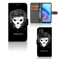 Telefoonhoesje met Naam OPPO A76 | A96 Skull Hair