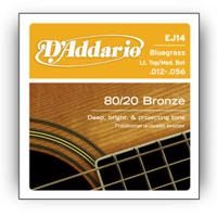 D'Addario EJ14 snaar voor muziekinstrumenten Akoestisch 6 stuk(s) Staal Gitaar