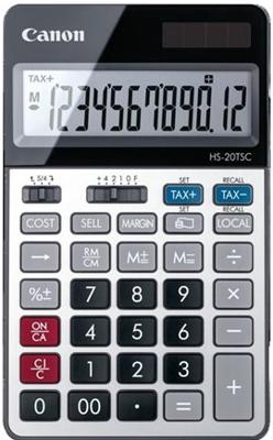 Canon HS-20TSC calculator Desktop Financiële rekenmachine Zwart, Zilver