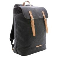 Xd Collection Laptoprugzak 19l 44 X 32 X 16 Cm Canvas Donkergrijs/bruin
