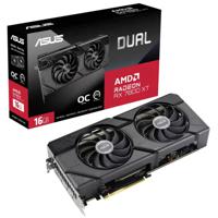 Asus AMD Radeon RX 7800 XT Videokaart Dual OC 16 GB GDDR6-RAM PCIe x16 HDMI, DisplayPort - thumbnail