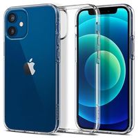 Spigen Liquid Crystal iPhone 12 Mini TPU Hoesje - Doorzichtig