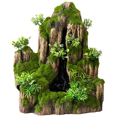 Aqua Della Aquariumdecoratie Wayterfall Moss Rock, S, 1 Way