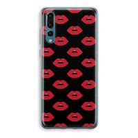 Lips: Huawei P20 Pro Transparant Hoesje - thumbnail