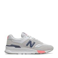 New Balance 997 sneakers lichtgrijs/donkerblauw/roze