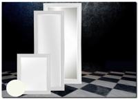 Spiegel op maat in witte lijst Carlo