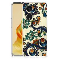 Siliconen Hoesje OPPO Reno8 T 5G Barok Flower