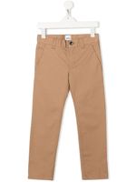 BOSS Kidswear pantalon chino à taille mi-haute - Tons neutres