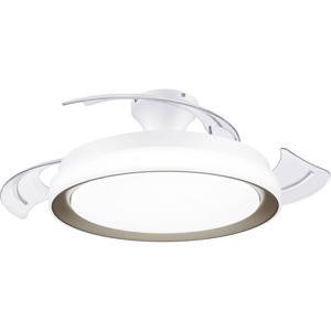 Philips Lighting Bliss Plafondventilator 28 W, 35 W (Ø x h) 510 mm x 418 mm Goud