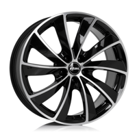 RIAL LUGANO diamant-Zwart frontGepolijst