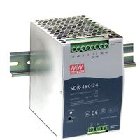 Mean Well SDR-480-24 DIN-rail netvoeding 24 V/DC 20 A 480 W Aantal uitgangen: 1 x Inhoud: 1 stuk(s) - thumbnail