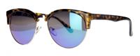 AMIGO zonnebril unisex cat.3 bruin turtle/blauw (AML19016 C)