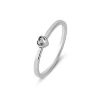 Melano Friends Ring Amour Crystal | Zilver