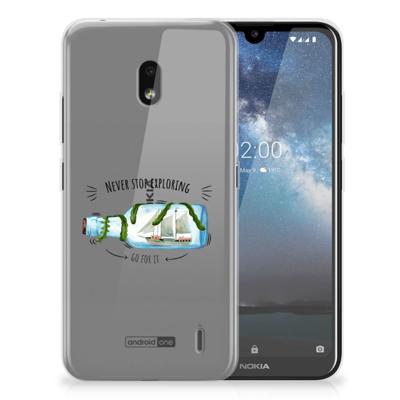 Nokia 2.2 Telefoonhoesje met Naam Boho Bottle Nokia 2.2 Telefoonhoesje met Naam Boho Bottle