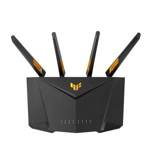 ASUS TUF Gaming AX3000 V2 draadloze router Gigabit Ethernet Dual-band (2.4 GHz / 5 GHz) Zwart, Oranje