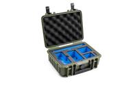 B&W International B&W Outdoor Transportkoffer voor Insta360 X4, type 1000, brons groen, waterdicht volgens IP67-certificering, stofdicht, onbreekbaar en onverwoestbaar, Brons Groen, Typ 1000 -