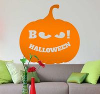 Pompoen halloween sticker