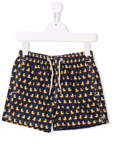 MC2 Saint Barth Kids short de bain à imprimé Duck - Bleu