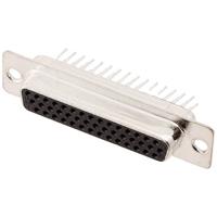 encitech HDD-44-F-T-B-M 2103-0400-13 D-sub female connector 180 ° Aantal polen: 44 Soldeerpennen 1 stuk(s) Tray