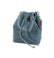 friendship trendy schoudertas rugzak jeansblauw