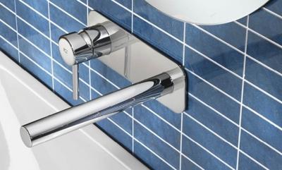 Hot Bath Buddy 006 Inbouw wastafelmengkraan met rechte uitloop en...