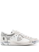 Philippe Model Paris Paris logo-patch sneakers - Argent