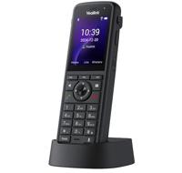 Yealink IP67 Dual Band Wi-Fi 6, Bluetooth 5.0 13 uur gesprek, robuuste wifi-handset, 2,4 inch schermformaat, zwart