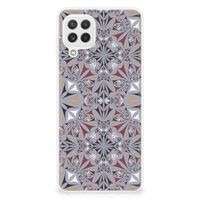 Samsung Galaxy A22 4G | M22 TPU Siliconen Hoesje Flower Tiles