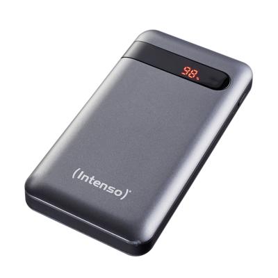 Intenso PD10000 Powerbank 10000 mAh Quick Charge 3.0, Power Delivery 3.0 LiPo Zwart Statusweergave