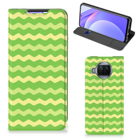 Xiaomi Mi 10T Lite Hoesje met Magneet Waves Green