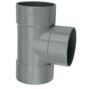 Wavin PVC T-Stuk 88 Graden 50mm - Waterleidingverbinder voor Vijvers & Sanitair