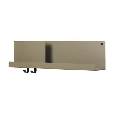 Muuto Folded Wandplank Olijf Medium