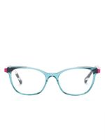 Etnia Barcelona lunettes de vue Grimaldi à monture carrée - Bleu - thumbnail