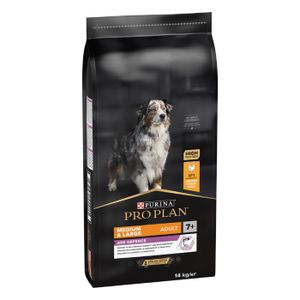 Purina Pro Plan Medium & Large Adult 7+ Age Defence kip 14 kilo