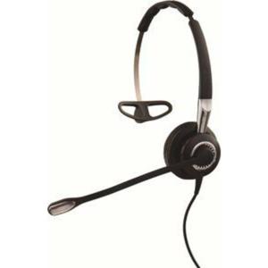 Jabra Biz 2400 II QD Mono NC 3-in-1 Wideband Headset Bedraad Neckband, oorhaak, Hoofdband Kantoor/callcenter Zwart, Zilver