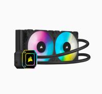 Corsair ICue H100i Elite Processor Alles-in-één vloeistofkoeler 12 cm Zwart