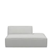 Rivièra Maison Modulaire Bank 'The Jagger' Lounger Rechts, Washed Cotton, kleur Ash Grey