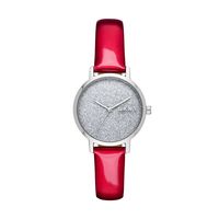 Horlogeband DKNY NY2776 Leder Rood 14mm - thumbnail