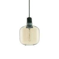 Normann Copenhagen Amp lamp klein goudgroen hoogte 17 cm hanglamp