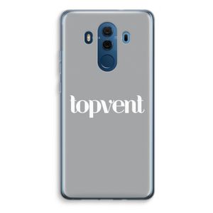 Topvent Grijs Wit: Huawei Mate 10 Pro Transparant Hoesje