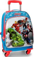 Marvel trolley rugzak Avengers jongens 31 liter polyester blauw