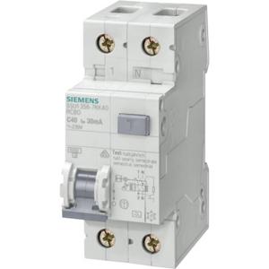 Siemens 5SU13566KK10 Aardlekschakelaar/zekeringautomaat 2-polig 10 A 0.03 A 230 V