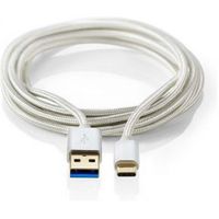 Kabel USB 3.1 | Type-C male - A male | 1,0 m | Aluminium